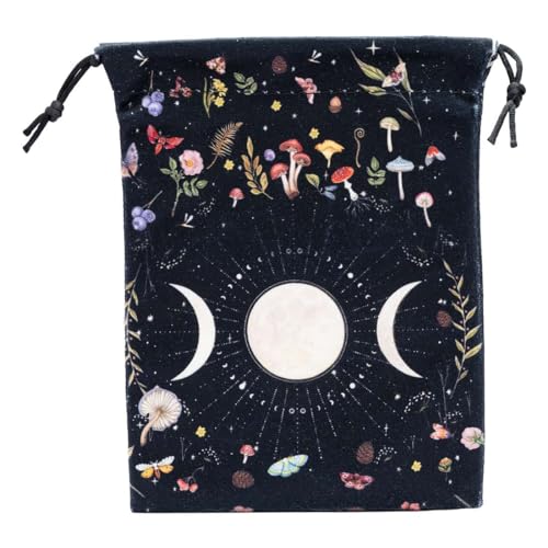 Celtic Triple Moon Altar Cloth Bundle with Tarot Bag