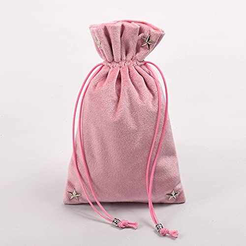 Blessed Altar Tarot Cloth & Bag Set (Pink)