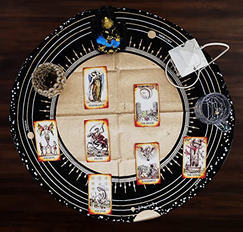 Sun, Star & Moon Universe Tarot Cloth