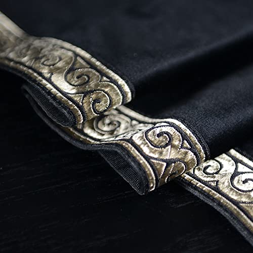 Black Velvet Tarot Cards Table Cloth with Pouch