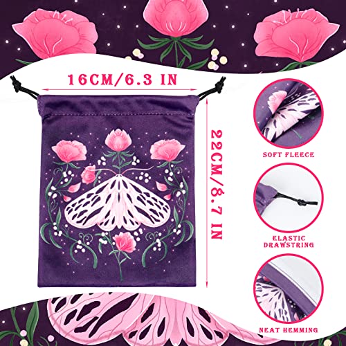 Butterfly Tarot Dice & Crystal Bag Set