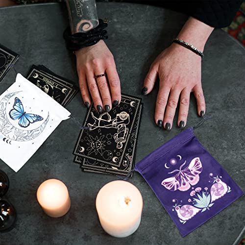Butterfly Tarot Dice & Crystal Bag Set