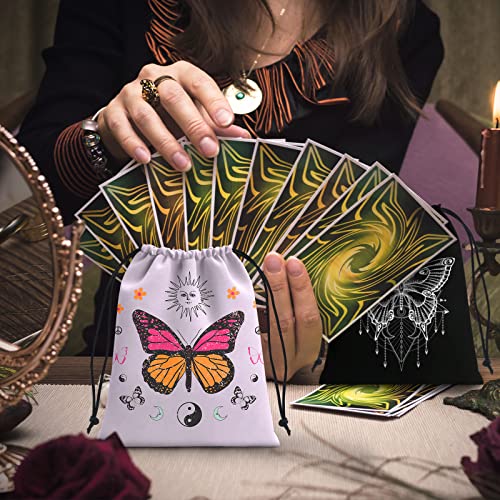 Butterfly Tarot Dice & Crystal Bag Set