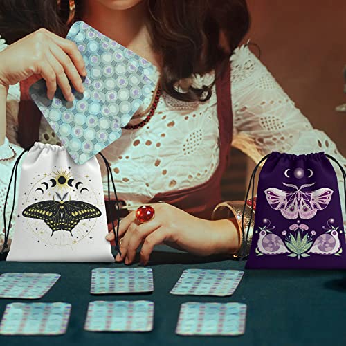 Butterfly Tarot Dice & Crystal Bag Set