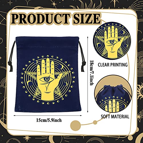 Tarot Card Velvet Storage Bag Set for Enthusiasts