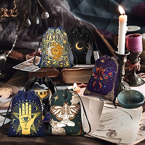 Tarot Card Velvet Storage Bag Set for Enthusiasts