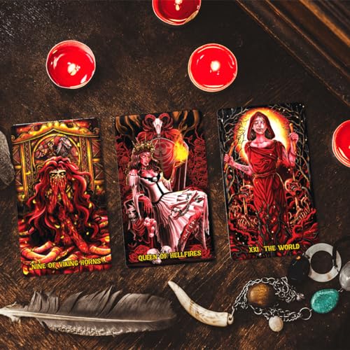 99FOX Horror Tarot Deck & Guidebook Bundle