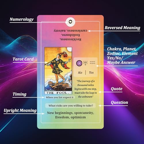 Beginner's Tarot Cards Set with Guide Book