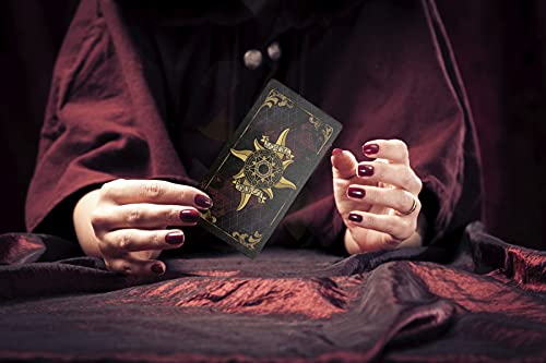 KUCHERI Holographic Tarot Card Deck with Guide Book