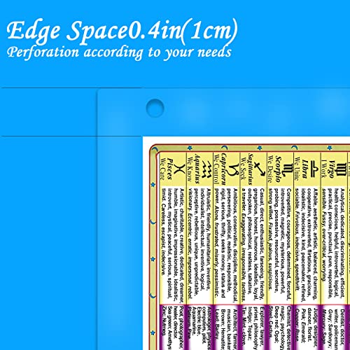 Double-Sided Sacred Wisdom Astrology & Zodiac Cards 8x11