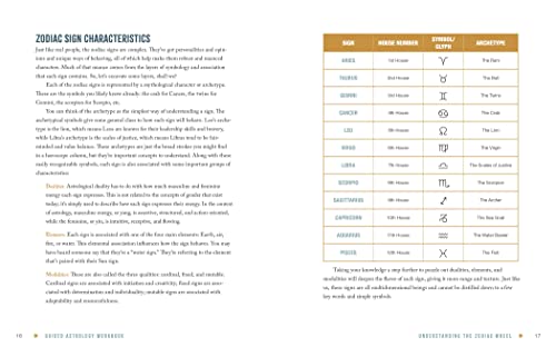 Astrology Workbook: Step-by-Step Guide for Deep Insight