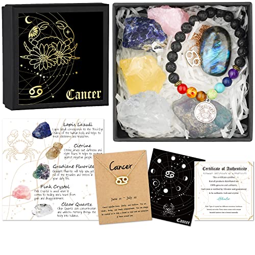 Cancer Zodiac Birthstone Gifts for Women with Healing Stone