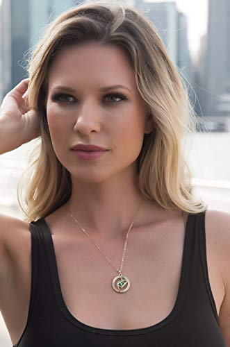 Leafael Leo Constellation Pendant Necklace July/August Birthstone