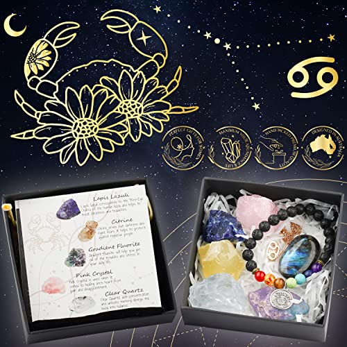 Cancer Zodiac Birthstone Gifts for Women with Healing Stone