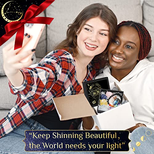 Cancer Zodiac Birthstone Gifts for Women with Healing Stone