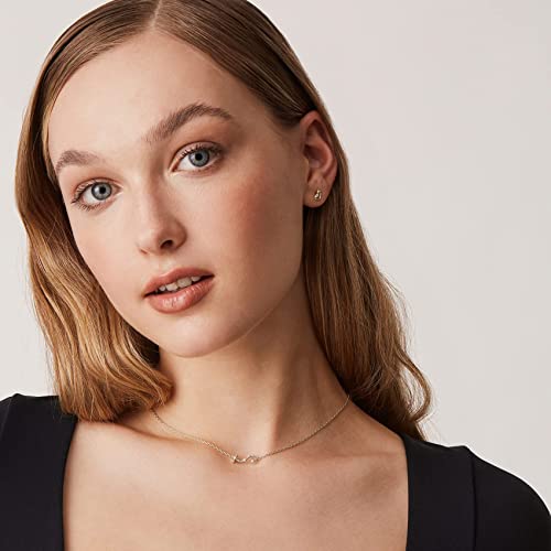 Aquarius Zodiac Necklace in 14K Gold Plated