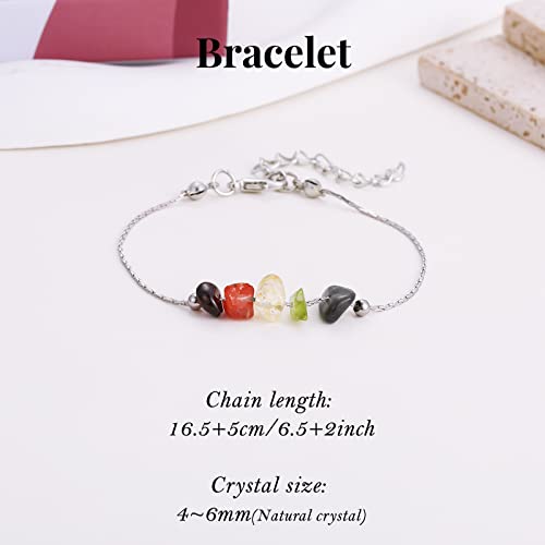 Zodiac Sign Choker and Bracelet Set for Women