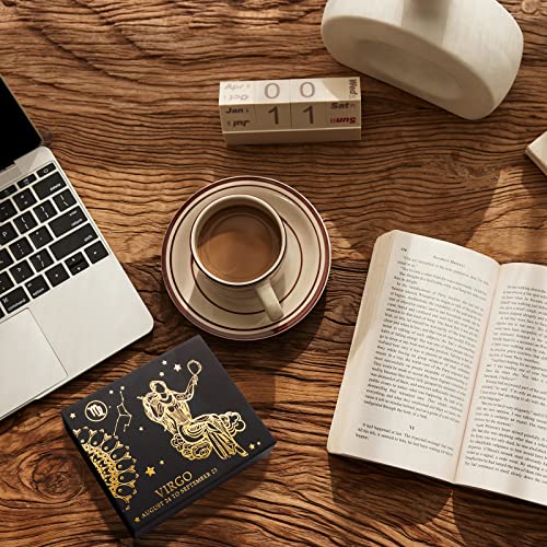 Zodiac Birthstones Healing Crystals Bracelet Set - Tarot Cards