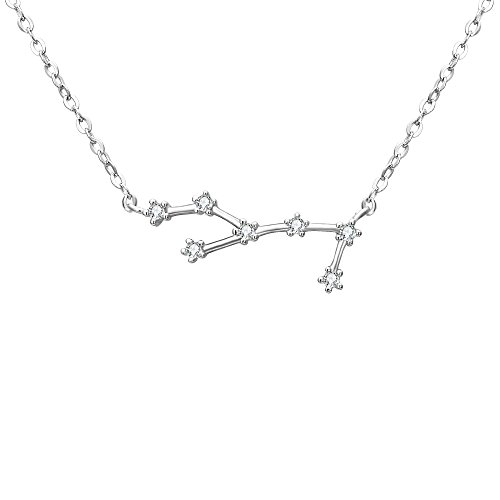 Virgo Constellation Zodiac Necklace for Astrology Lovers
