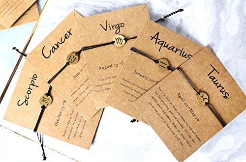 Zodiac Bracelet Constellation Sign for Women: Cancer Zodiac