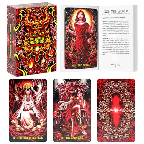 99FOX Horror Tarot Deck & Guidebook Bundle