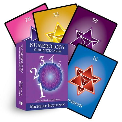 Numerology Guidance Cards: 44-Card Deck with Guidebook