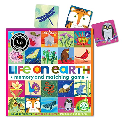 eeBoo Life on Earth Memory Game