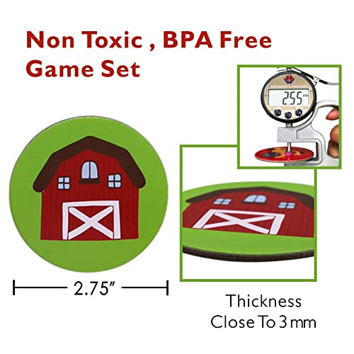 Barnyard Memory Matching Game for Kids