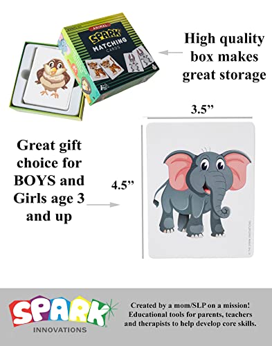 Animal Memory Matching Game for Kids