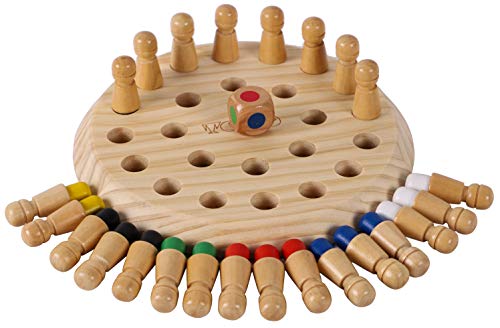 Wooden Memory Game for Kids - Educational Fun