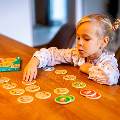 Wooden Toddler Memory Matching Game - 36 Animal Cards