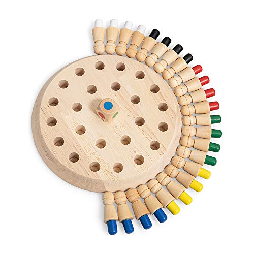 Wooden Memory Chess Game for Kids