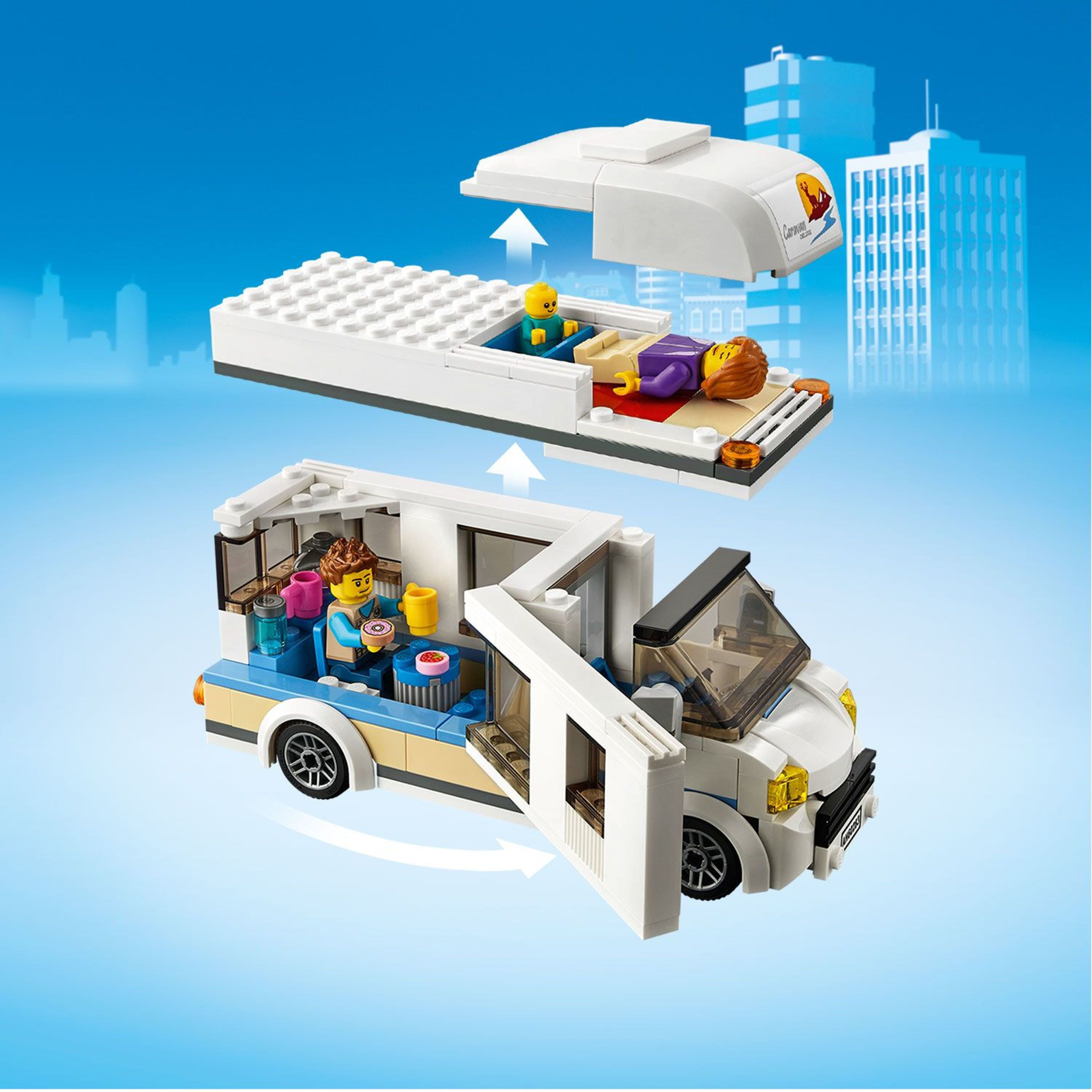 LEGO Holiday Camper Van Toy for Kids