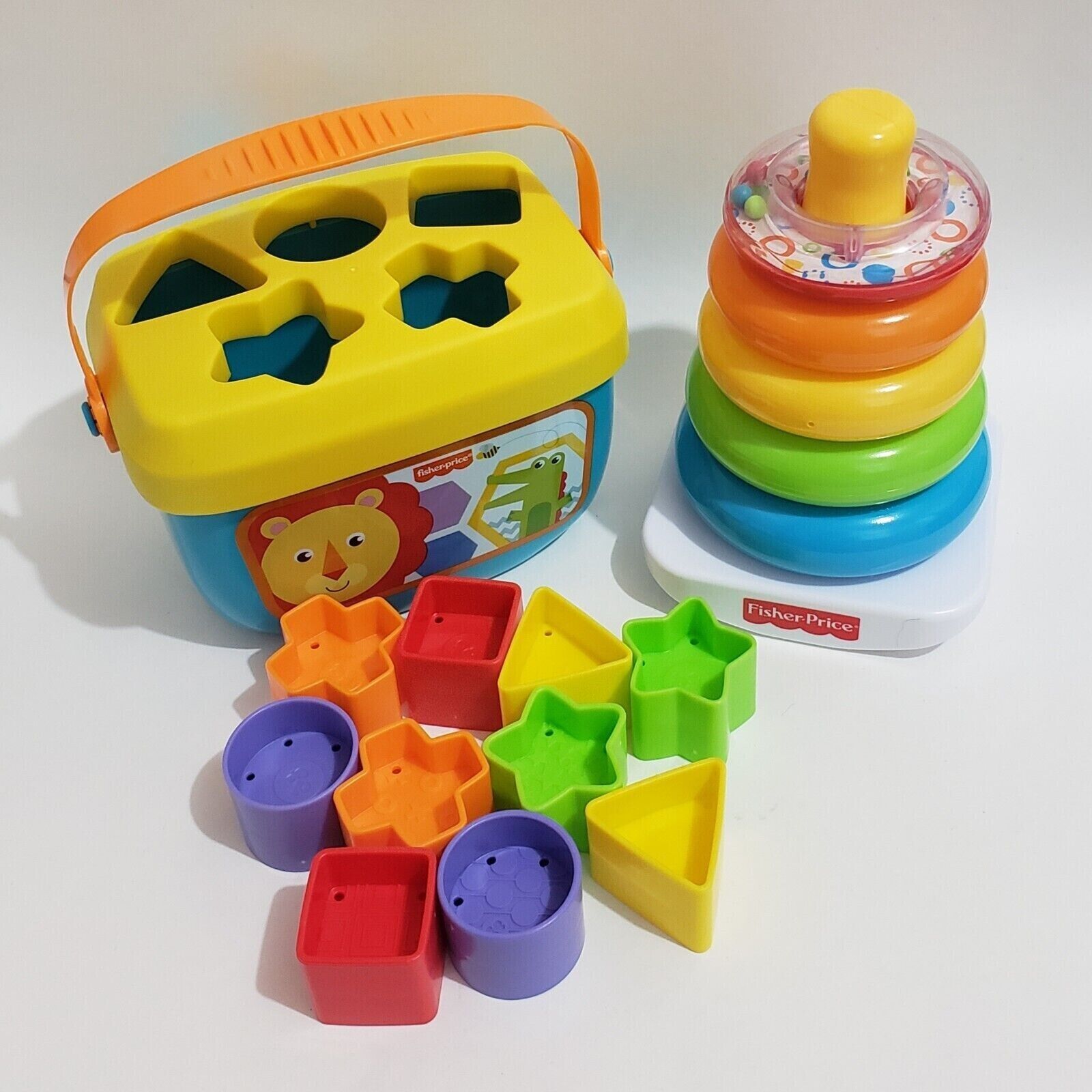 Fisher-Price Baby's First Blocks & Stacking Rings Set