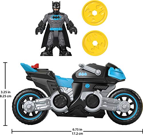 Batman Imaginext Bat-Tech Batcycle with Figure!