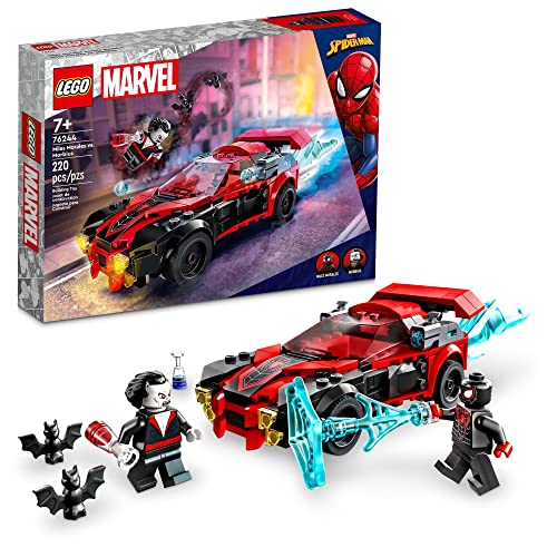 Spider-Man LEGO Building Set with Car & Minifigures