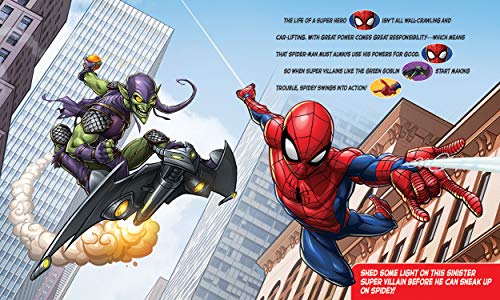 Marvel Spider-Man Pop-Up Book & Sound Flashlight Set