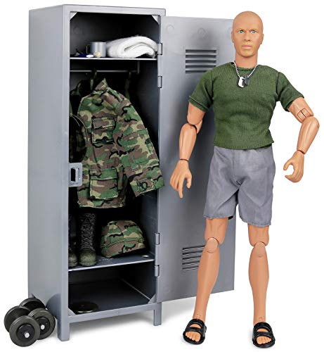 Military Camp Action Figure Play Set for Boys