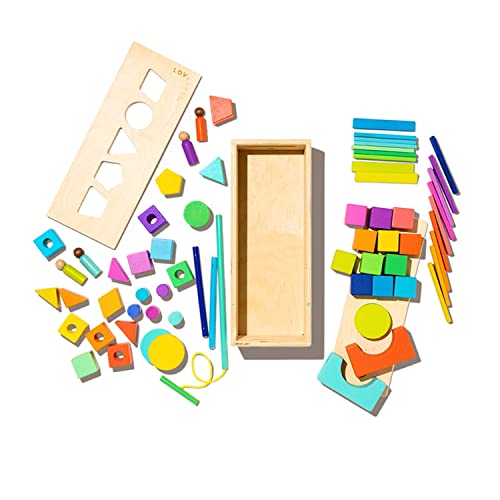 Wooden Block Set - 70 Pieces