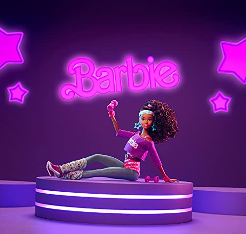 Barbie 80s Workin' Out Doll with Accessories