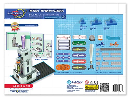 Snap Circuits BRIC Exploration Kit with 20+ Projects