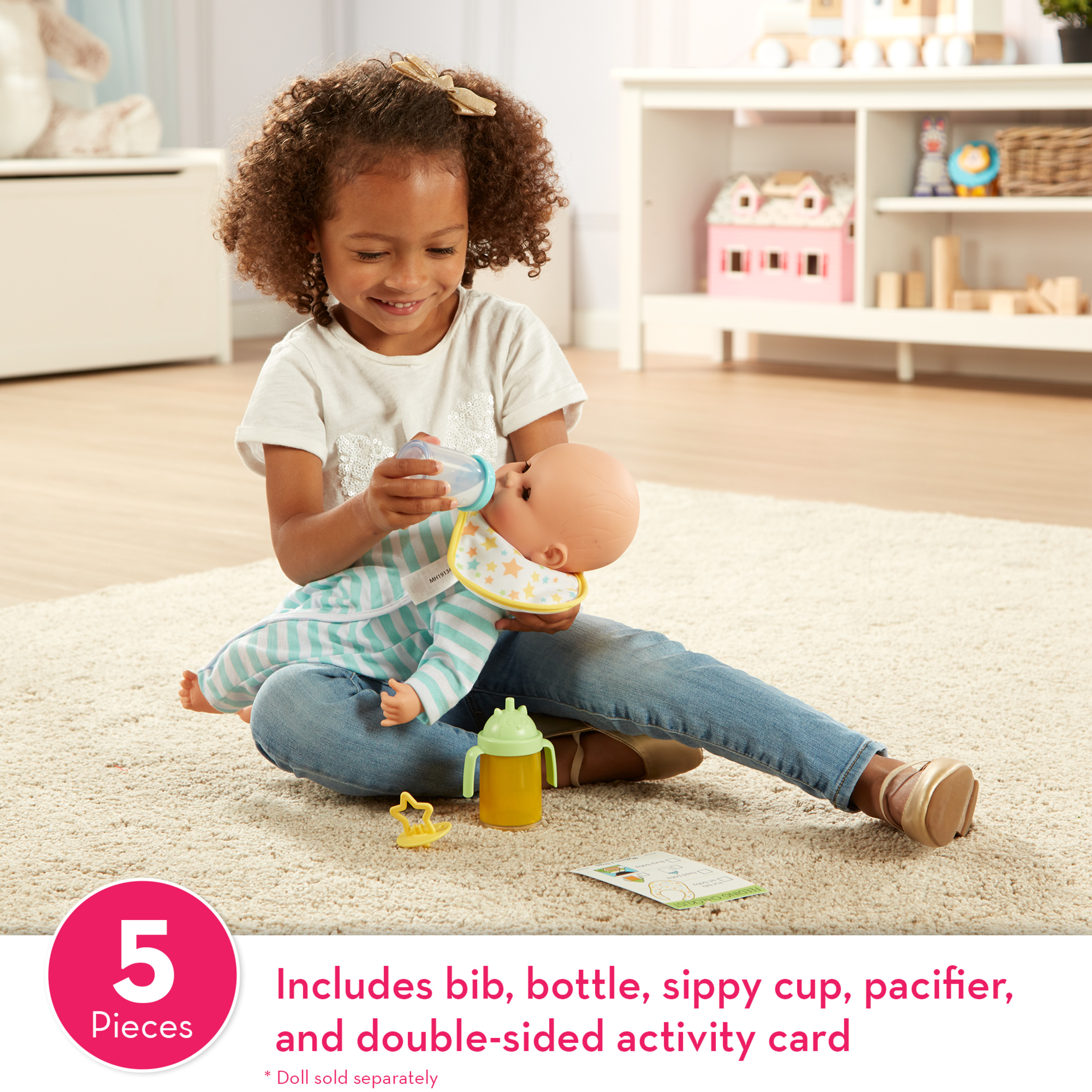 Melissa & Doug Baby Bottle & Sippy Cup Playset