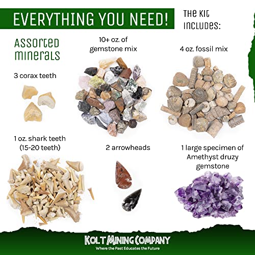 Dig Kit Mother Lode: Rocks, Fossils, Gems & Minerals