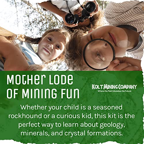 Dig Kit Mother Lode: Rocks, Fossils, Gems & Minerals