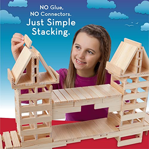 KEVA Structures 400 Planks - 3D Building Kit for Kids