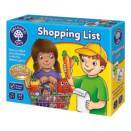 Orchard Toys Shopping List Memory Game - Age 3-7