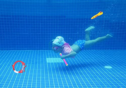 Diving Pool Toy Set: Underwater Swimming Shark