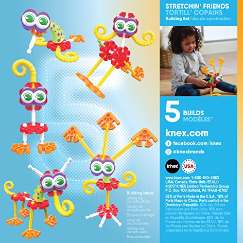 K'NEX Stretchin' Friends Building Set - 23 Pieces
