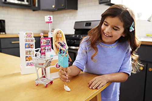 Barbie Supermarket Playset with 25 Accessories