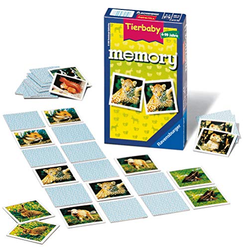 Ravensburger 23013 6 "Animal Baby Memory Game